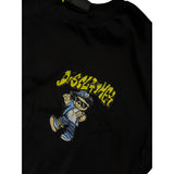 Disclaimer T-Shirt Girocollo Tinta Unita con Stampa per Bambino 25EDK58434X NERO DISCLAIMER 