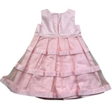 Le Bebe Abito Giromanica Tinta Unita per Neonata LBG0705 ROSA LE BEBE 