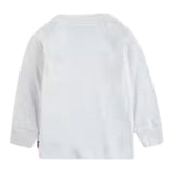 Levi'S Shirt Tinta Unita con Stampa per Neonato 6E8646 BIANCO LEVI'S 