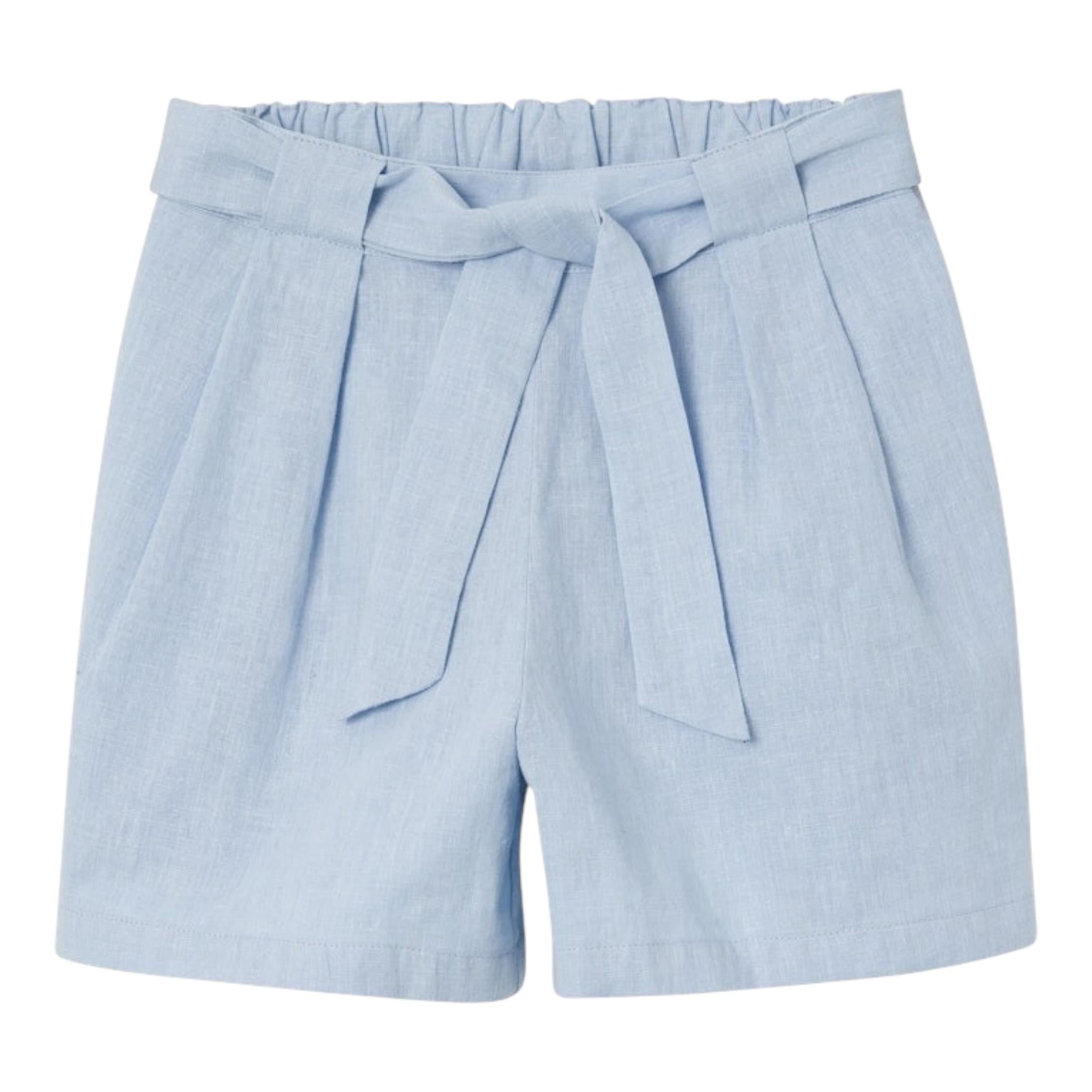 Name It Short tinta unita con Elastico In Vita Azzurro per Bambina 13227399 AZZURRO NAME IT 