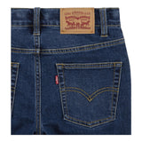 Levi'S Jeans Tinta Unita con Girovita Regolabile per Bambino E6728 BLU LEVI'S 