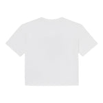 Guess T-Shirt Girocollo Tinta Unita con Stampa per Bambina J5GI04K6YW4 BIANCO GUESS 