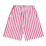 Dou Dou Shorts Bicolore con Fantasia A Righe per Bambina DW6Q39X BIANCO DOU DOU 