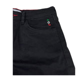 Philipp Plein Jeans Solid Color 5 Pocket Black for Boys