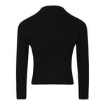 JOHN RICHMOND maglia mezza collo tinta unita con applicazioni Nero per Neonata RGA24080MANX NERO JOHN RICHMOND 