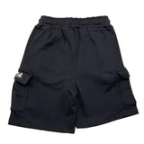 Disclaimer Bermuda Solid Color With Pockets Black For Boys