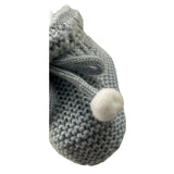 MARTIN ARANDA babbucce tintaunita con pon pon Azzurro per Neonato L02310070 AZZURRO MARTIN ARANDA 