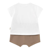 Mayoral Completo 2 Pezzi T-Shirt-Bermuda per Neonato 1206X BIANCO MAYORAL 