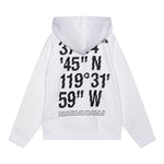 THE NORTH FACE felpa chiusa con cappuccio tinta unita con logo Bianco per Bambino NF0A89HKFN4 BIANCO THE NORTH FACE 