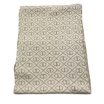 TWINSET sciarpa tinta unita logata Bianca per Bambina 242GJ501J BIANCO TWINSET 