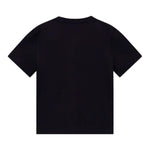 EMPORIO ARMANI t-shirt girocollo tinta unita con stampa Nero per Bambino 8NBT51 NERO EMPORIO ARMANI 