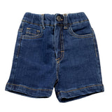 Bikkembergs Bermuda In Denim Tinta Unita per Neonato BK3997 BLU BiKKEMBERGS 