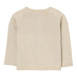 Michael Kors Cardigan tinta unita Beige per Bambina R30315 BEIGE MICHAEL KORS 