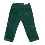 MICHAEL COAL pantalone tinta unita a costine Verde per Bambino 020171 VERDE MICHAEL COAL 