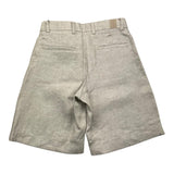 Eleventy Bermuda Solid Color Adjustable Waist Grey For Boys