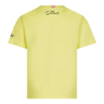 Saint Barth T-Shirt Girocollo Tinta Unita con Stampa per Bambino BARTMAN GIALLO FLUO SAINT BARTH 