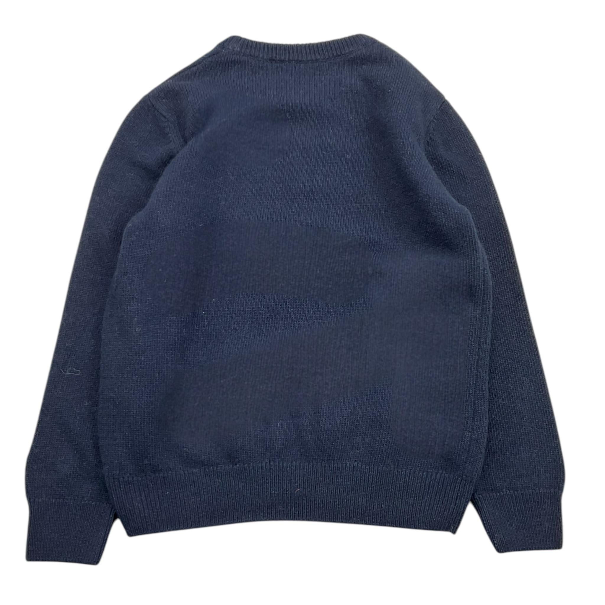 SAINT BARTH maglia  tinta unita con stampa Blu per Bambino 00305 BLU SAINT BARTH 