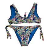 Cotazur 2 Piece Costume Top-Panties Multicolor Fantasy Print For Girls