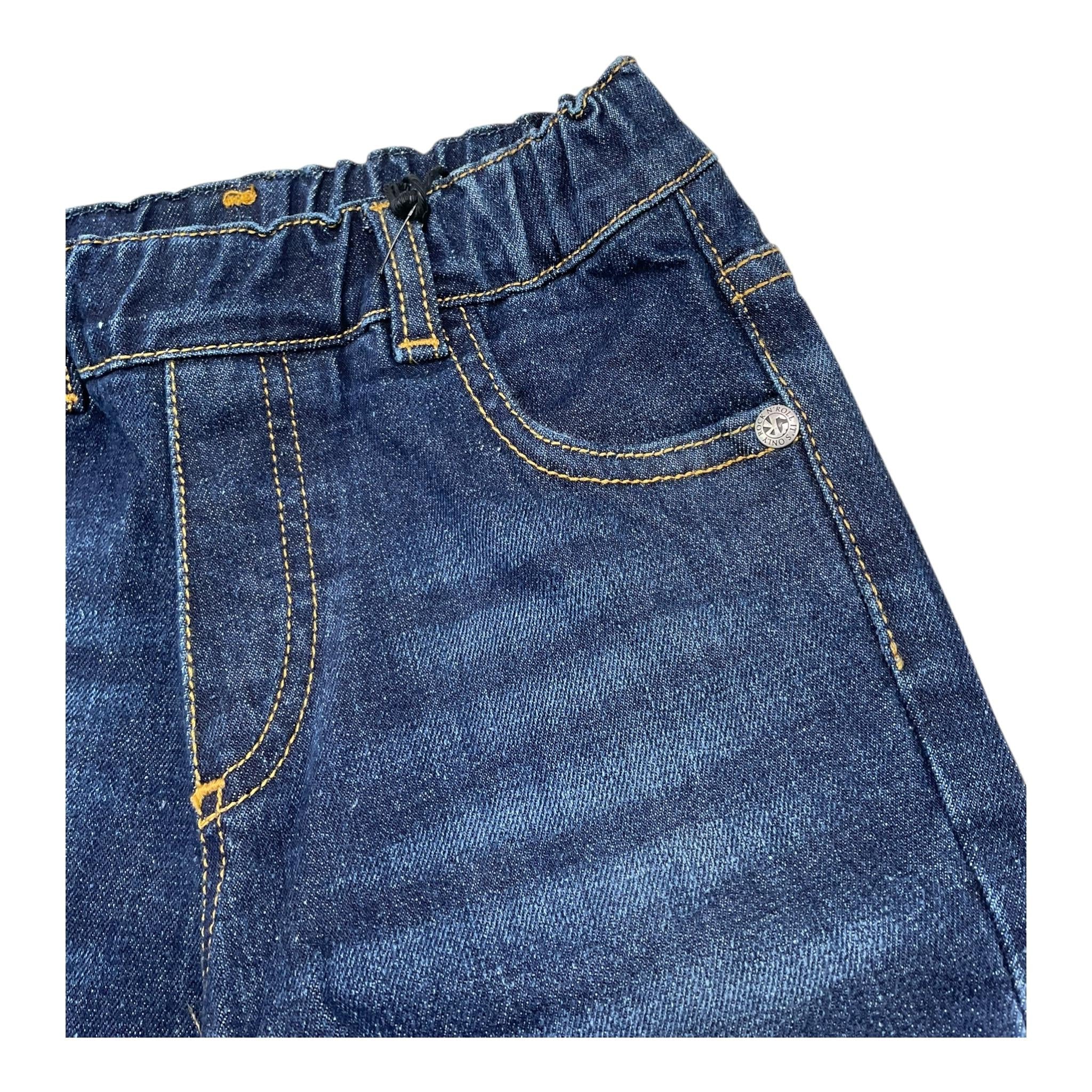 JOHN RICHMOND jeans tinta unita con elastico in vita Blu per Bambino RIA23138JE BLU JOHN RICHMOND 