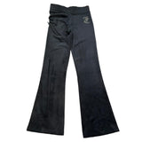 Juicy Couture Leggins In Velluto Tinta Unita per Bambina JBX6515 NERO JUICY COUTURE 