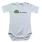 Manuel & Frank Body Mezza Manica Tinta Unita per Neonato MF7396I BIANCO MANUEL & FRANK 