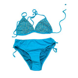 4Giveness 2Pcs Solid Color Triangle-Briefs Cobalt Costume For Girls