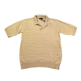 Emporio Armani Polo In Maglia Mezza Manica Tinta Unita per Bambino EB000287 SABBIA EMPORIO ARMANI 