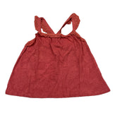 Losan Solid Color Tank Top with Pink Fantasy Print for Girls