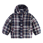 IL GUFO giubbino stampa fantasia con cappuccio Blu per Bambino A24GM411W3067 BLU IL GUFO 