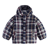 IL GUFO giubbino stampa fantasia con cappuccio Blu per Bambino A24GM411W3067 BLU IL GUFO 