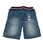 Daniele Alessandrini Jeans Tinta Unita con Elastico In Vita per Neonato 1295PD00171X AZZURRO DANIELE ALESSANDRINI 