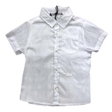 Daniele Alessandrini Shirt Half Sleeve Solid Color White For Children