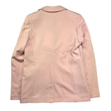 Kocca Pink Single Breasted Solid Color Jacket For Girls