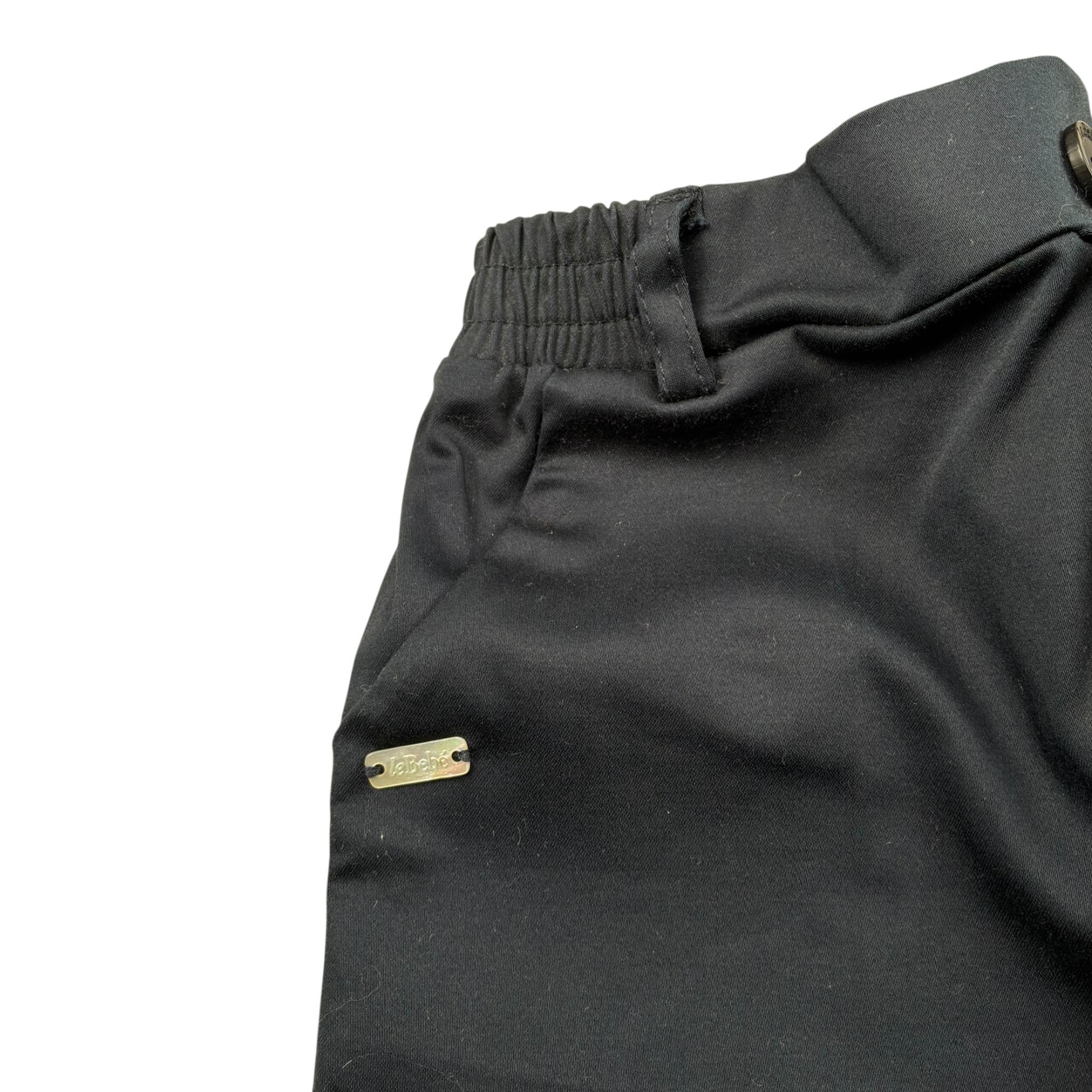 Le Bebe' Bermuda Tinta Unita con Elastico In Vita per Neonato LBB3692 BLU LE BEBE' 
