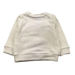 M+E' maglia girocollo tinta unita con stampa scarpe Bianco per Neonata UEM0460 BIANCO M+E' 