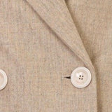 ELEVENTY giacca tinta unita doppio petto Beige per Bambino EV2A64 BEIGE ELEVENTY 