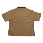 I'M Brian Camicia Mezza Manica Tinta Unita per Bambino CA3283J BEIGE I'M BRIAN 