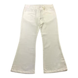 Little Bear Pantalone Tinta Unita Modello A Zampa per Neonata 8214N PANNA LITTLE BEAR 