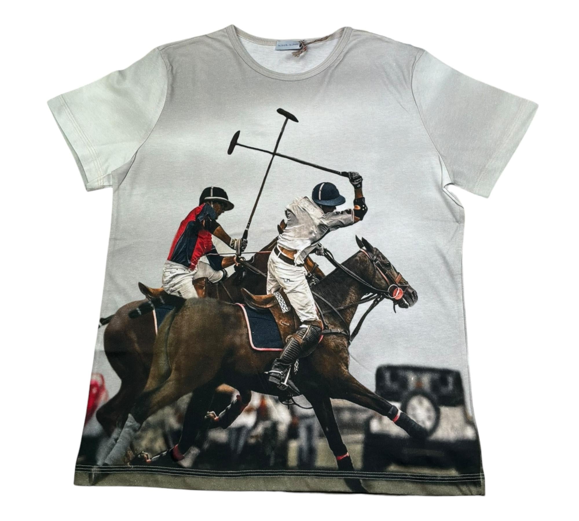 Monnalisa T-Shirt Girocollo con Stampa Fantasia per Bambino 259603 BEIGE MONNALISA 