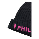 PHILOSOPHY cappello tinta unita cn logo Nero per Bambina PFCP003 NERO PHILOSOPHY 