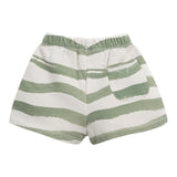 Play Up Bermuda Striped Green For Newborn