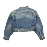 Replay Giubbino In Denim Tinta Unita con Bottoni per Bambina SG8Z1 BLU REPLAY 