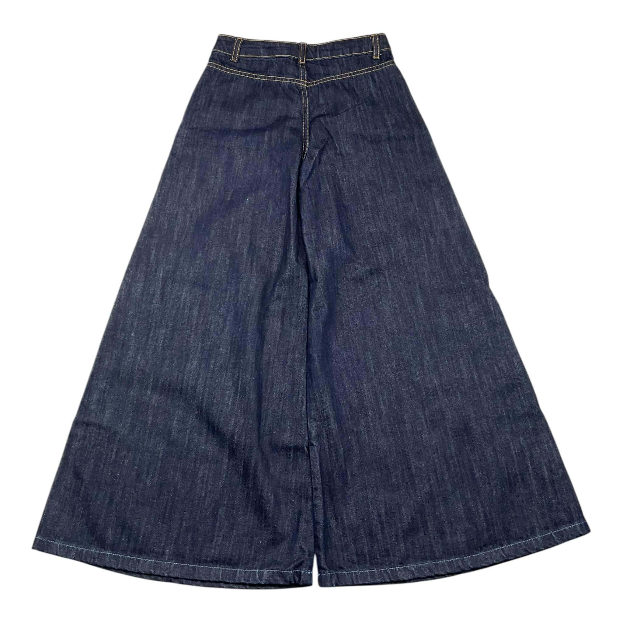 FUN & FUN jeans tinta unita modello palazzo Blu per Bambina FJPT00427 BLU FUN & FUN 