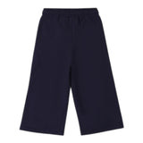 SARABANDA pantalone modello a palazzo tinta unita con elastico in vita Blu per Bambina 0A321 BLU SARABANDA 