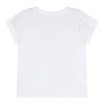 Guess T-Shirt Tinta Unita con Stampa per Neonata K5RI14K6YW4X BIANCO GUESS 
