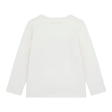 GUESS shirt girocollo tinta unita con stampa in contrasto  Bianco per Neonata A4I05K6YW4 BIANCO GUESS 